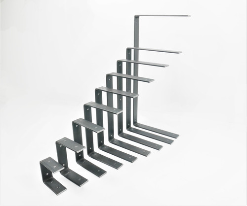 Double shelf bracket heavy - double,