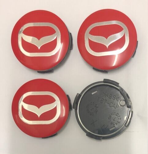 Mazda red 56mm - mazda, centre