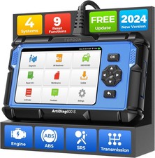 NEW! 9Services TOPDON AD600S Automotive OBD2 Diagnostic Tool Scanner CAN-FD Android 11.0