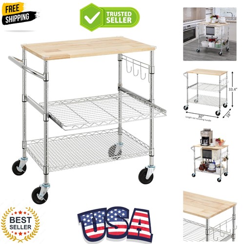 Tier rolling kitchen - kitchen, cart
