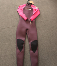 Gul Girls Full Length Wetsuit Pink UK Size Juniors Medium #REF7