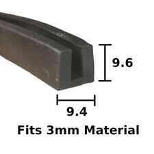 Rubber U Shape Channel Square