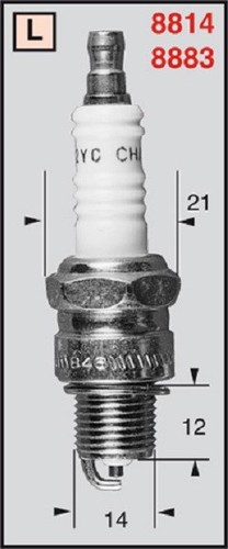 Champion candle velocette mac - velocette,