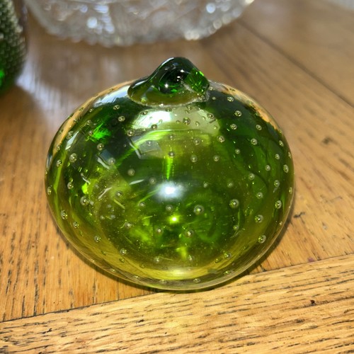 Glass green apple controlled - glass,