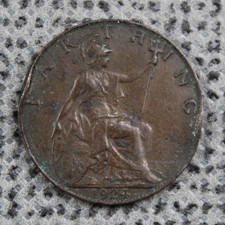 Farthing 1924 1/4 Penny George