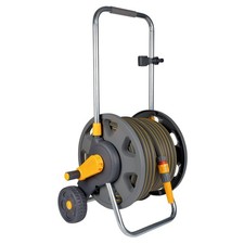 HOZELOCK - Cart Plus 50m of Ultramax hose (12.5 mm): Max Capacity 60m, Rewind Ha