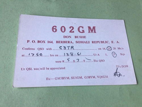 Vintage qsl radio - qsl,
