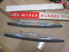 BMC /COMMER/ THAMES TRADER TRICO WIPERS 14" GREY PAINTED FINISH  NOS PAIR