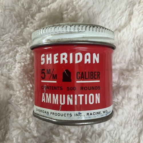 Vintage sheridan tin - sheridan, of