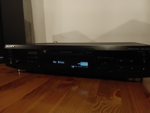 Sony mds je520 - sony, deck
