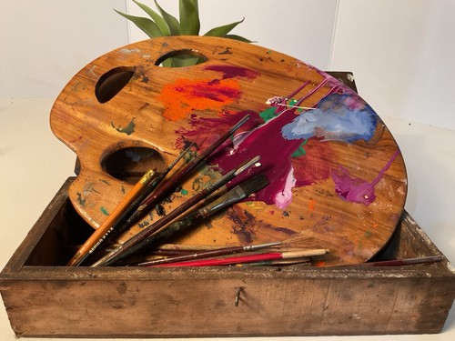 Vintage artist wooden - vintage, artist’s