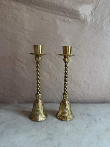 Vintage brass barley - barley, twist