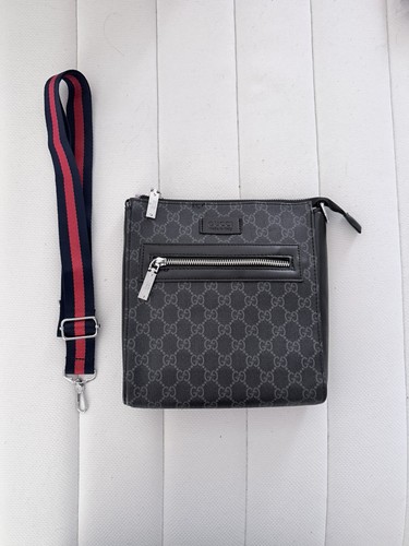 Gucci nylon messenger bag - gucci,