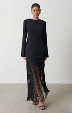 Pretty Lavish Womens Black Maxi Dress RRP £85