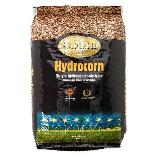 Gold label hydrocorn - label,