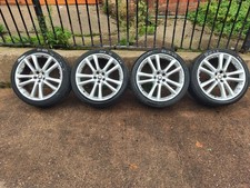 JAGUAR XF X250 SET OF 4 20" SENTA ALLOY WHEELS WITH TYRES 6W83-1007-EC