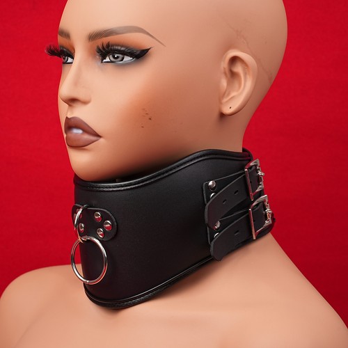 Leather ring collar - o-ring,
