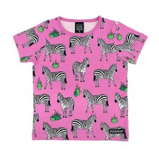 Villervalla SS Zebra T-shirt 110cm 4-5Y BNWT