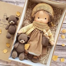 Handmade Waldorf Doll 11 inch