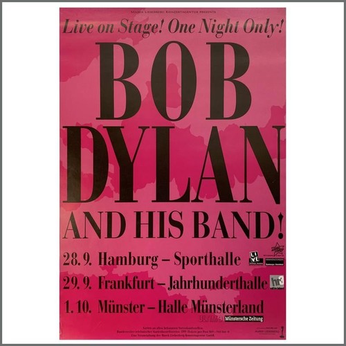 Bob dylan 2000 tour poster - bob,