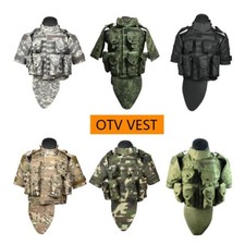 Tactical Body Armor Hunting Wargame Interceptor OTV Nylon Vest with Molle Pouch