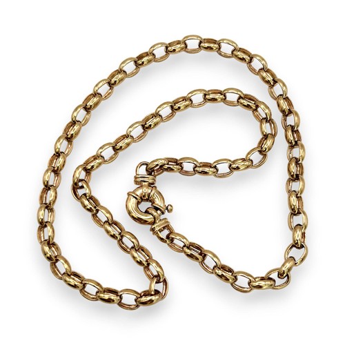 Nzgd 9ct gold - gold, belcher