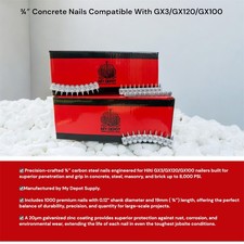 Concrete Nails For HILTI GX3