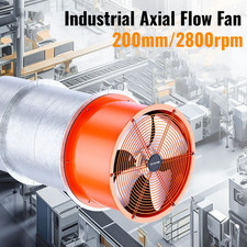 200mm portable extractor fan - 200mm,