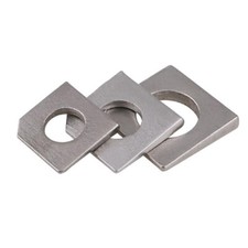 304 A2 Stainless Steel Square Bevel Washers Beam Flange Wedge Washers M6 - M30