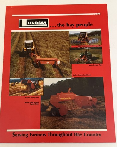 Lindsey hay baler farm - hay,