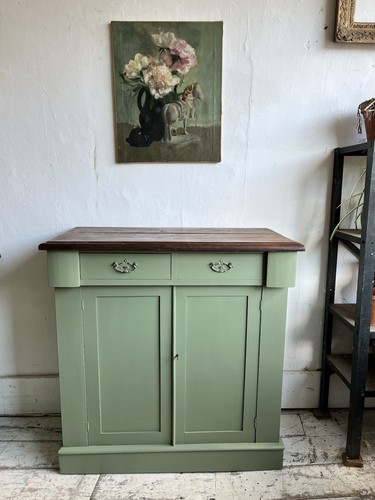 Green painted victorian - green,