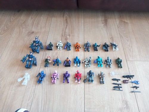 Mega bloks halo figures bundle - mega,