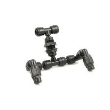 MISTKING DOUBLE MISTING "T" NOZZLE   - REPTILES, AMPHIBIANS & HYDROPONICS