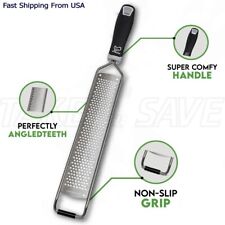 Stainless Steel Cheese & Citrus Grater Zester - Lemon Zester Food Grater Tool