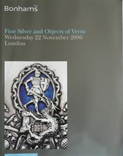 BONHAMS - FINE SILVER - NOV