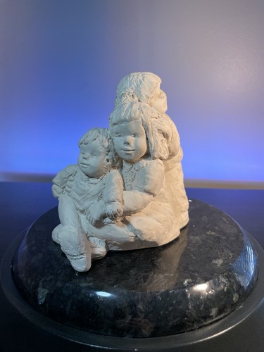 Austin sculpture siblings boy - austin,