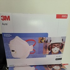 3M Aura 9332+ FFP3 Valved