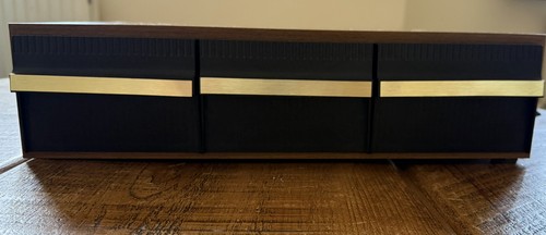 Vintage 1980s wooden audio - vintage,