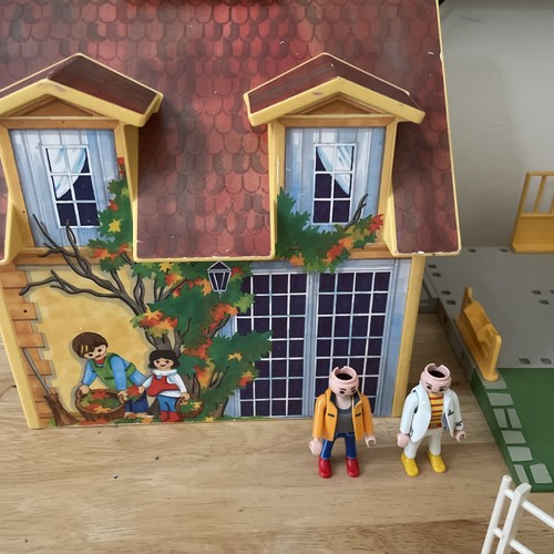 Vintage playmobil house and - vintage,