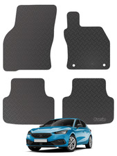 Carsio Tailored Rubber Car Floor Mats For Seat Leon 2020+ Onwards