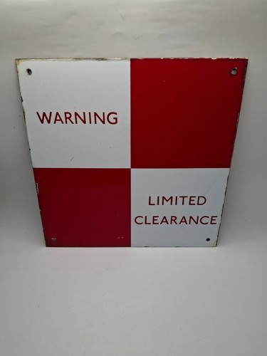 Genuine enamel sign - genuine,