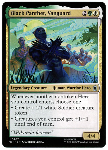 Black panther vanguard 0207 - black,