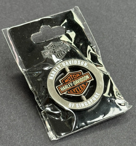 Motorcycle pin badge - pin, spinning