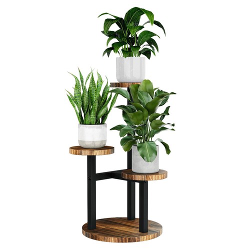 Bamworld corner plant stand - bamworld,