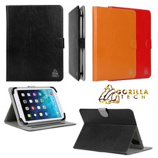 Gorilla Tech Universal Book Case Leather Stand Flip Cover for All iPads Tablets