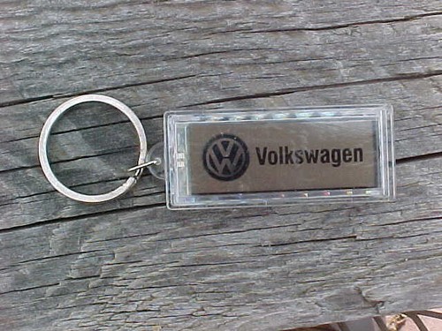 Vintage volkswagen key - vw, ring