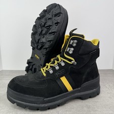 Polo Ralph Lauren Oslo Tactical Boots -Black/Yellow- Men's Size 10