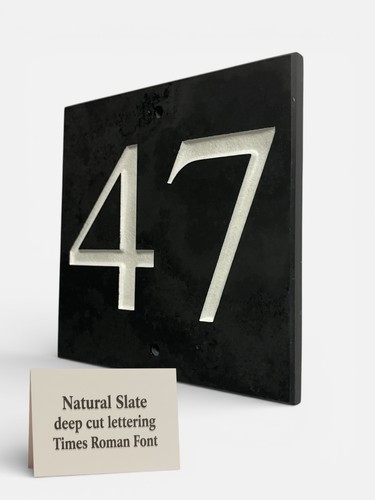House sign number deep - house,