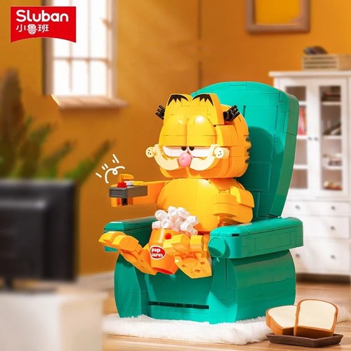 Garfield building blocks - garfield,