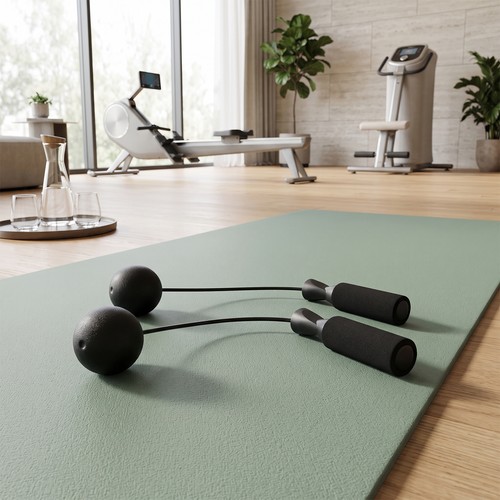 Cordless ropeless skipping - cordless,